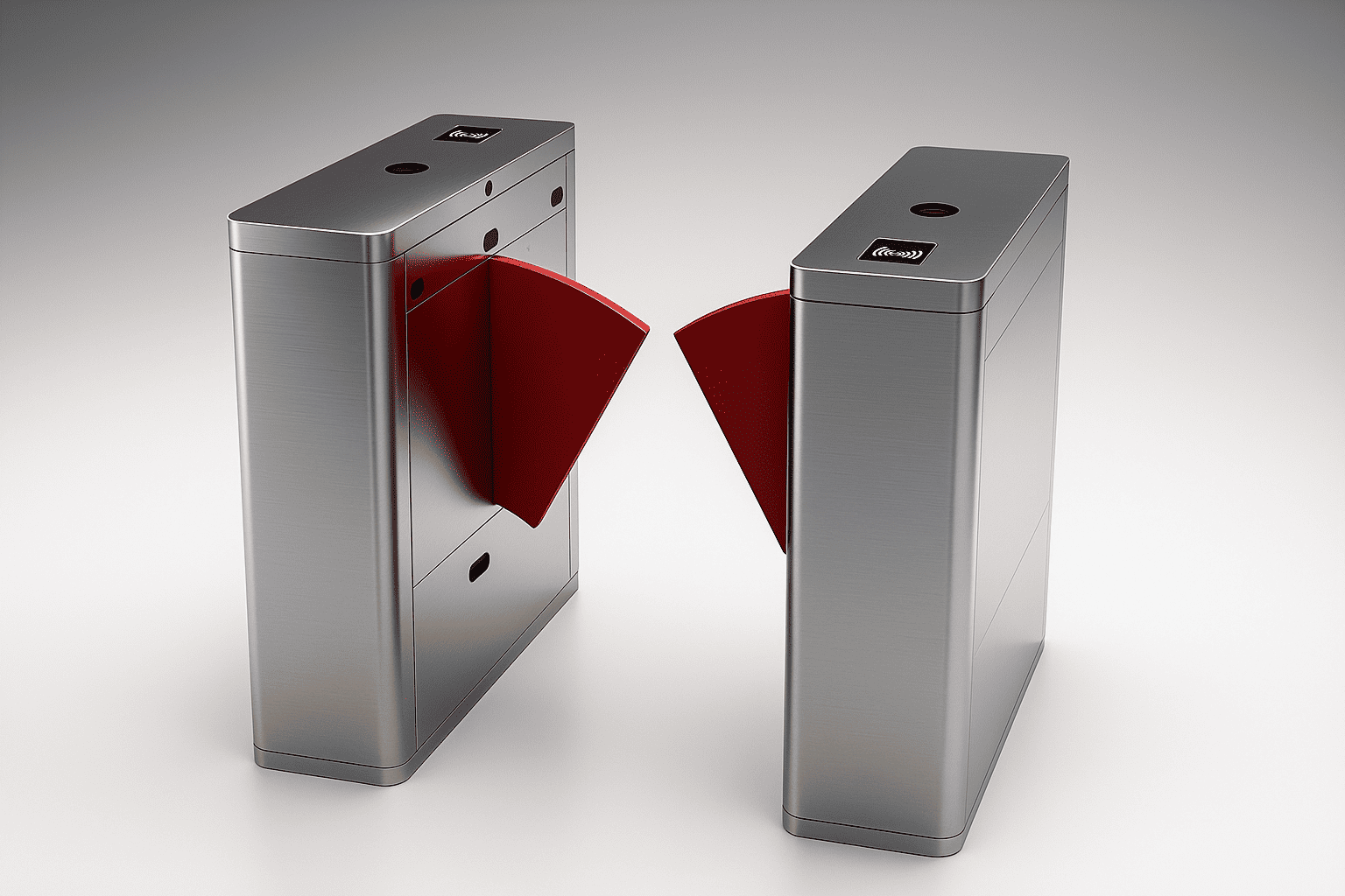 Single Lane Flap Barrier