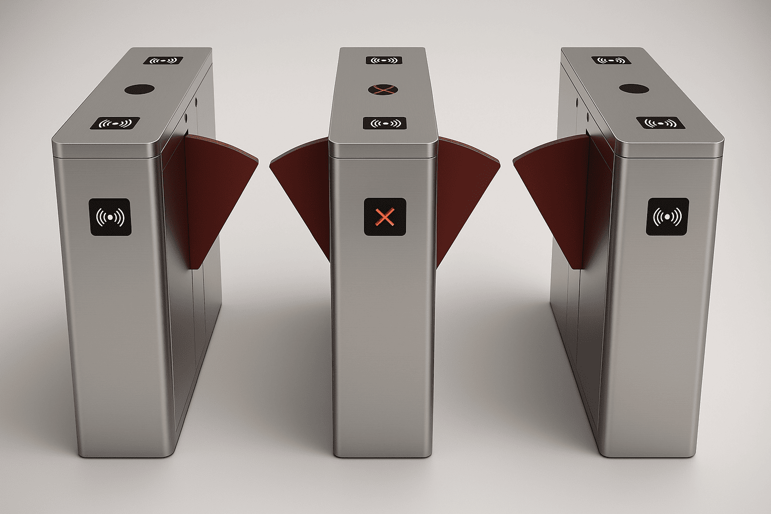 Multi Lane Flap Barrier